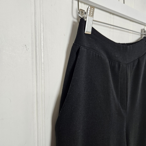 Rooka Pants Womens Size L Black Pull On Crop Jogger Hem Elastic Waistband - Picture 5 of 14